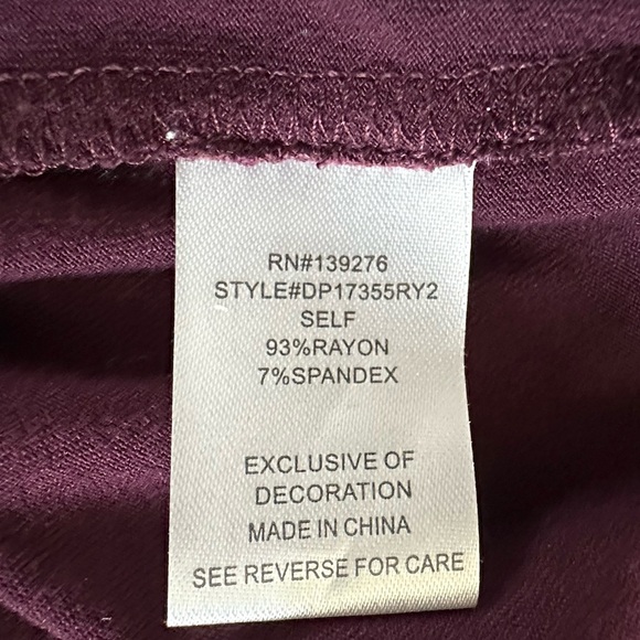 DANIEL RAINN NWT Scoop-neck Pleat Detail Knit Top - xsp - Picture 8 of 8